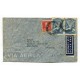 ARGENTINA 1935 CORREO AEREO CARTA CIRCULADA A BRASIL POR CONDOR FRANQUEO DE $ 0,35