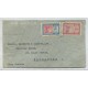 ARGENTINA 1933 CORREO AEREO CARTA CIRCULADA INGLATERRA CON FRANQUEO DE $ 2,15