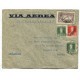 ARGENTINA 1933 CORREO AEREO CARTA CIRCULADA A INGLATERRA CON FRANQUEO DE $ 1,15