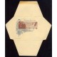 ARGENTINA 1900 ENTERO POSTAL SOBRE CARTA INTERIOR CON VISTA DE CATARATAS