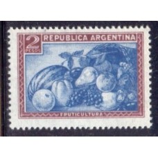 ARGENTINA 1935 GJ 792 PE381 FIL. RAYOS RECTOS NUEVA MINT LUJO U$ 28