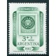 ARGENTINA 1961 GJ 1222A PE. 650a VARIEDAD SATINADO MINT U$ 10