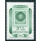 ARGENTINA 1961 GJ 1222A PE. 650a VARIEDAD SATINADO MINT U$ 10