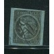 ARGENTINA 1856 GJ 1c CORRIENTES VARIEDAD IMPRESION ACEITOSA ESTAMPILLA CON AMPLIOS MARGENES TIPO 8 DE LA PLANCHA U$ 90