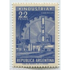 ARGENTINA 1959 GJ 1147 PE 695 INDUSTRIA OFFSET NUEVO MINT U$ 22