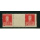 ARGENTINA 1924 GJ 599EV PAREJA CON ENTRECINTA  MINT U$ 100 + 50%