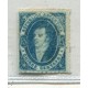 ARGENTINA 1864 GJ 24g RIVADAVIA DE 15 Cts. NUEVO VARIEDAD PAPEL MUY DELGADO  U$ 240