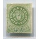 ARGENTINA 1862 GJ 08A ESCUDITO VARIEDAD COLOR VERDE OLIVA U$ 220