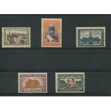 ARGENTINA 1933 GJ 726/30 SERIE COMPLETA DE ESTAMPILLAS NUEVAS MINT U$ 30