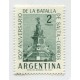 ARGENTINA 1963 GJ 1247A PE 665b VARIEDAD TIZADO MINT U$ 20