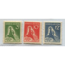 ARGENTINA 1932 GJ 723/5 SERIE COMPLETA NUEVA MINT u$ 13